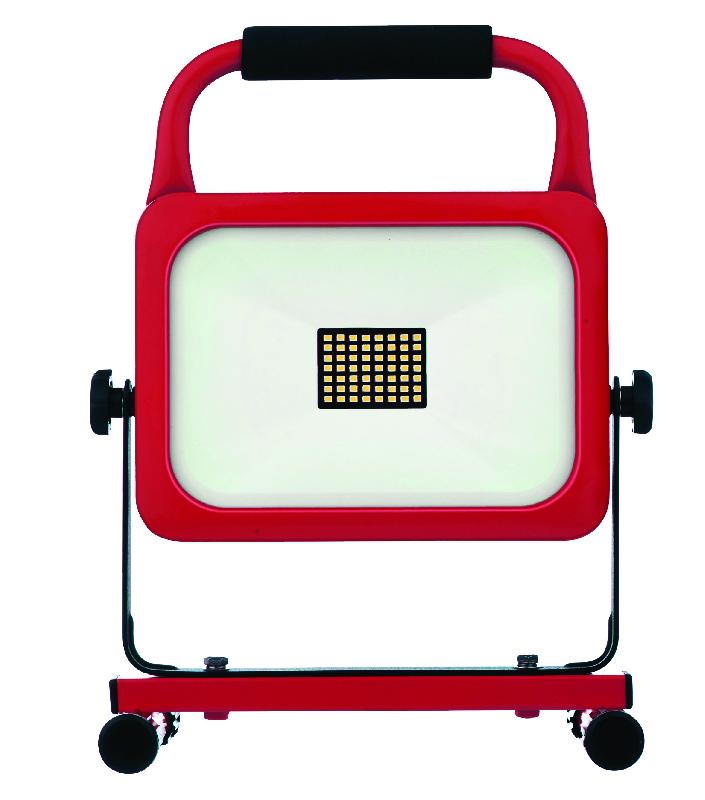 Projecteur LED Slim 30 W sur batterie - pliant, puissant et économique - Marque Romus_0