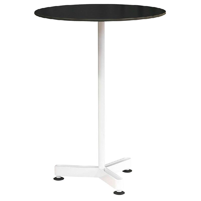 Table mange-debout simple Ribbon/3 MDS - plateau Ø55 cm_0