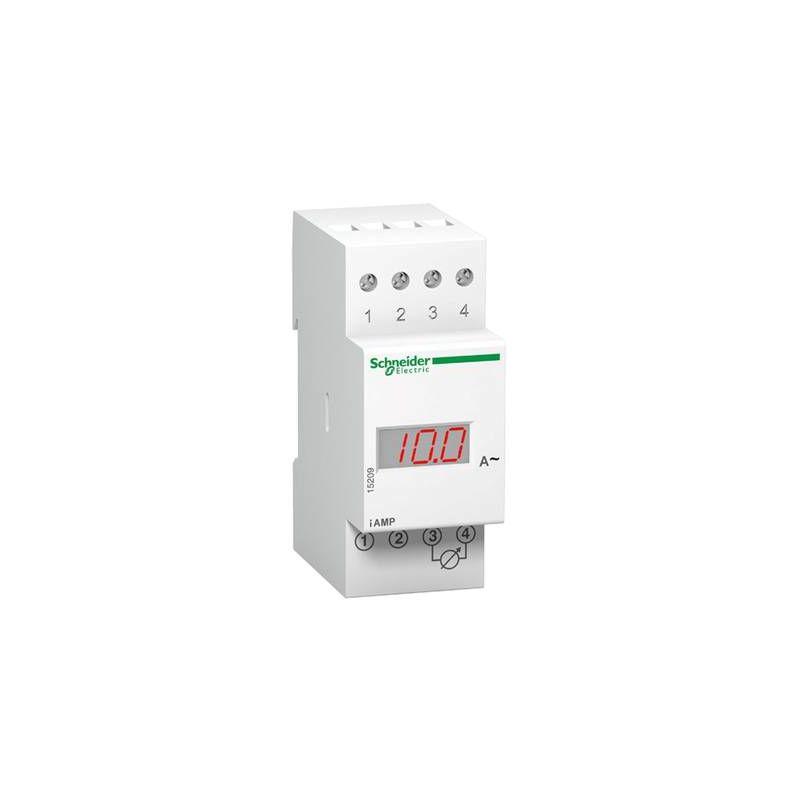 Ampèremètre digital indirect 0-150A tension 200-250V branchement sur TI