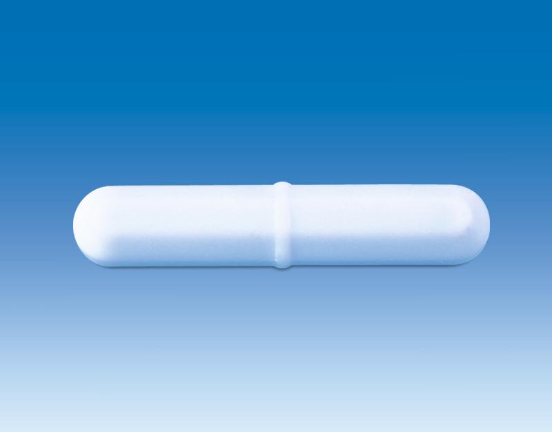 Barreau magnérique octogon. Annelé, PTFE, 10 x 13 mm - Ref.: LDG506_0