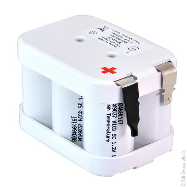 BATTERIE NICD 6X SC HT 6S1P ST2 7.2V 1.6AH FAST