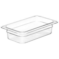 CAMBRO - 42CV1-335/6 - Lot de 6 pièces - BAC COPOLYESTER GN 1/4 (16,2 x 26,5 cm) - profondeur 6.5 cm - (Camview BPA free) - transparent plastique 42C_0