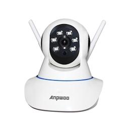 Camera IP HD 720P Vision Nocturne Détection Mouvement WiFi Jusqu'à 4 Utilisateurs YONIS - blanc 3615616959375_0