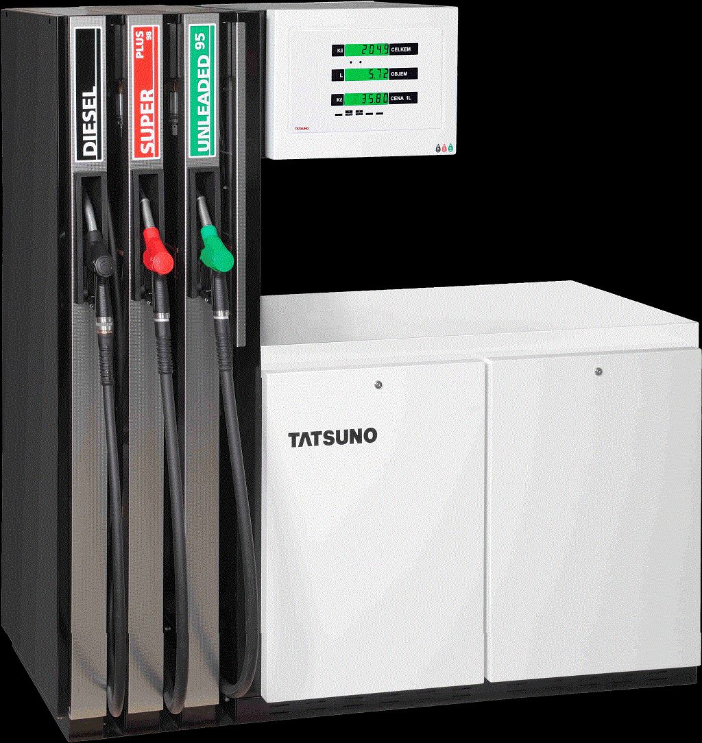 Distributeur de carburant tatsuno - berthet - débit 80 litres/minute_0