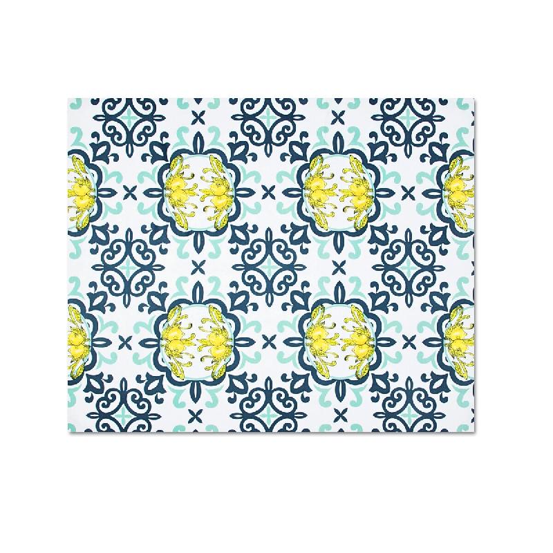 Excelsa nappe Amalfi coton 140x240 cm multicolore - multicolore textile 66738_0