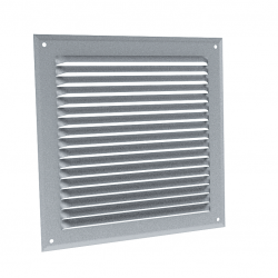 Grilles de ventilation en aluminium anodisé GA AN - Épaisseur 9 mm - Fixation par vis_0