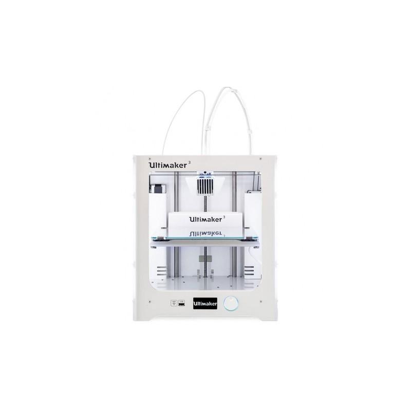 Imprimante 3D Ultimaker 3 - Double extrusion, auto-nivellement, caméra et WIFI intégrés_0