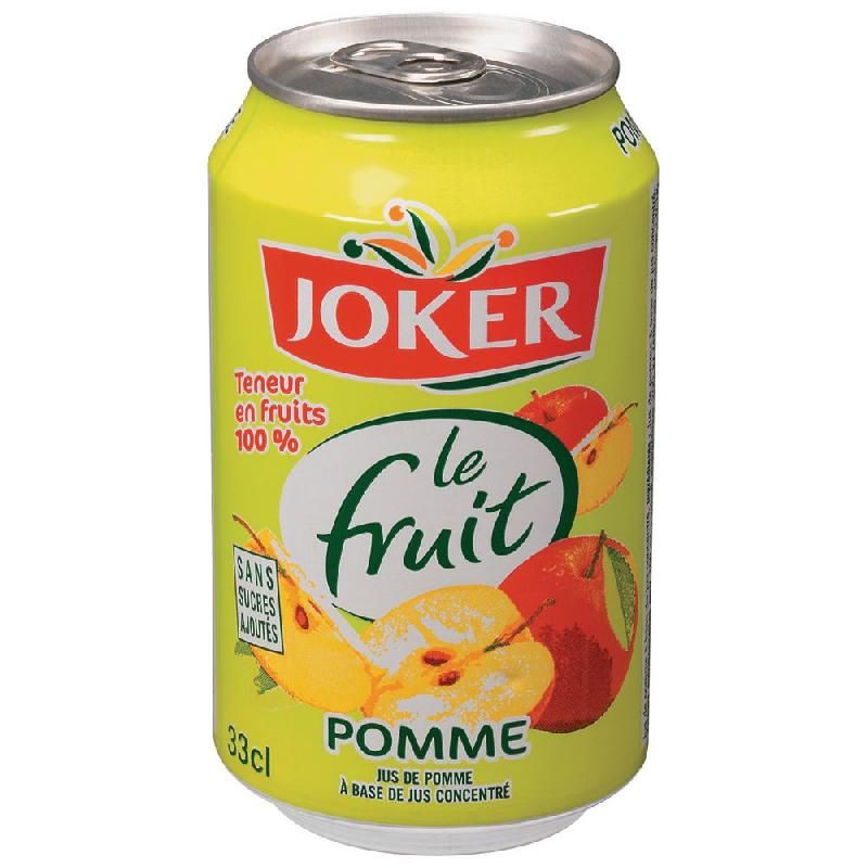 JOKER BOITES JUS POMME JOKER 33 CL (LOT DE 24)