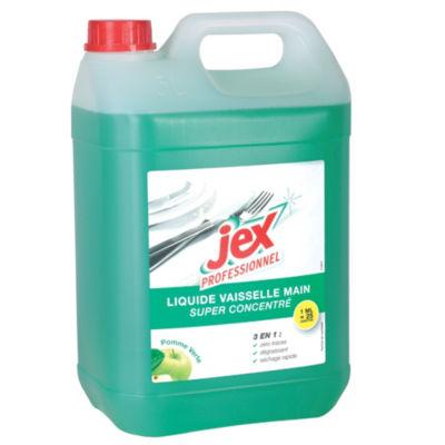 Liquide vaisselle dégraissant 3 en 1 Jex Professionnel pomme 5 L_0