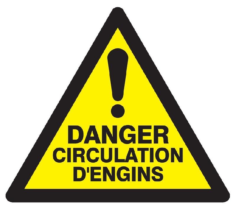 Panneaux adhésifs 300x300x300 mm dangers - ADPNT-TL03/DCEG_0