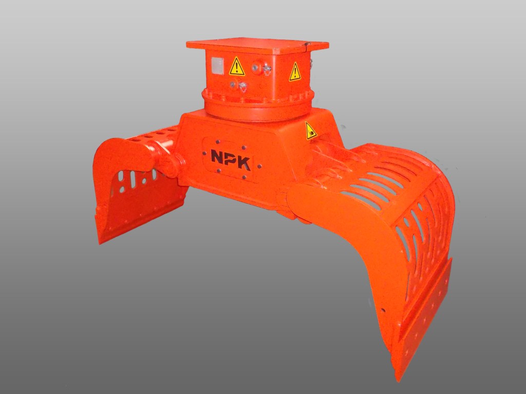 Pince de tri DG-14 - Protection hydraulique - Rotation 360° - Lames interchangeables_0