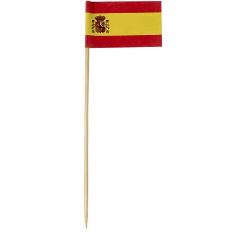 PIQUE AVEC DRAPEAU ESPAGNE SOLIA 8 CM (VENDU PAR 2000)