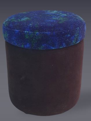 Poufs fauteuils - Pouf rond - Diamètre 35 cm - Hauteur 42 cm_0