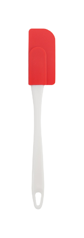 Spatule de cuisine en silicone - blanche - 23g_0