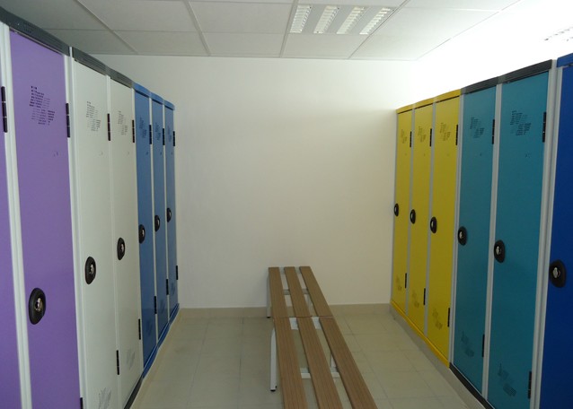 Vestiaires métalliques - industrie propre - meuble de rangement pour vêtements propres ou sales_0