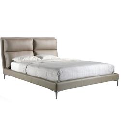 AC ANGEL CERDA Angel Cerdá Lit en similicuir couleur vison 7014C 176 x 240 x 107 - marron Bois massif 8435631004004_0