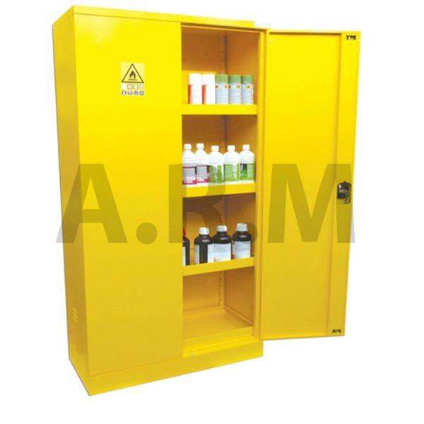 Armoire de sécurité pour le stockage de produits dangereux et polluants 2 portes_0