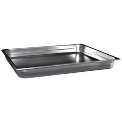 Bac Gastro Inox AISI 304 GN 2/1 Plein H. 65 mm - Gastroland - 3701666001093_0
