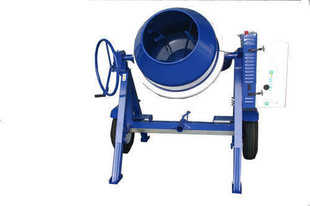 Bétonnière pro g350 Gedimat - 350L mécano-soudée - Moteur GX120 - Roues 500mm - Crochet boule_0