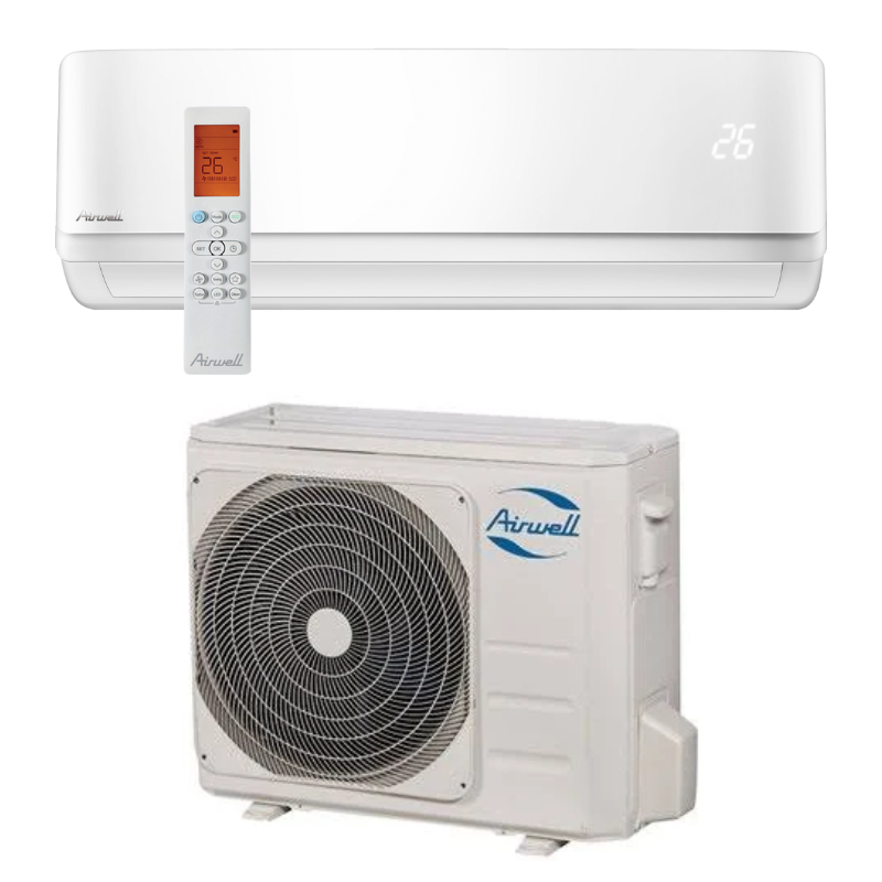 Ensemble Climatisation avec Unité extérieure YDAB et Unité intérieure Murale HDMB Harmonia Blanc 5 kW - Airwell - AIRHARMONIA5KB_0