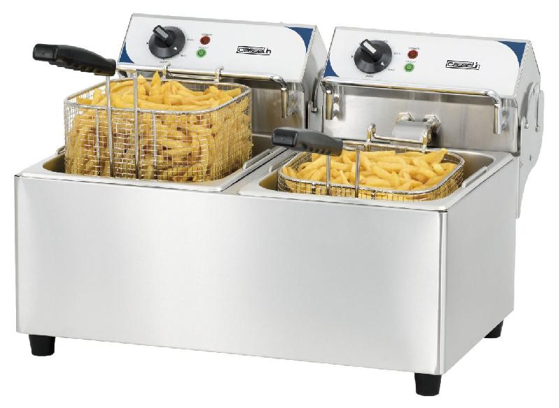 Friteuse électrique 2X7 litres CASSELIN CFE72_0