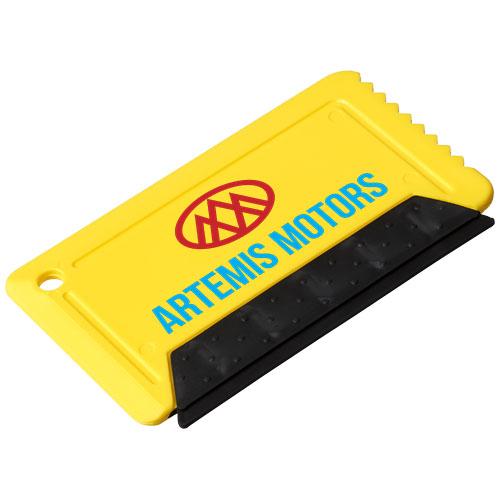 Grattoir à glace taille carte de crédit avec gomme Freeze - compact et pratique en plastique GPPS_0