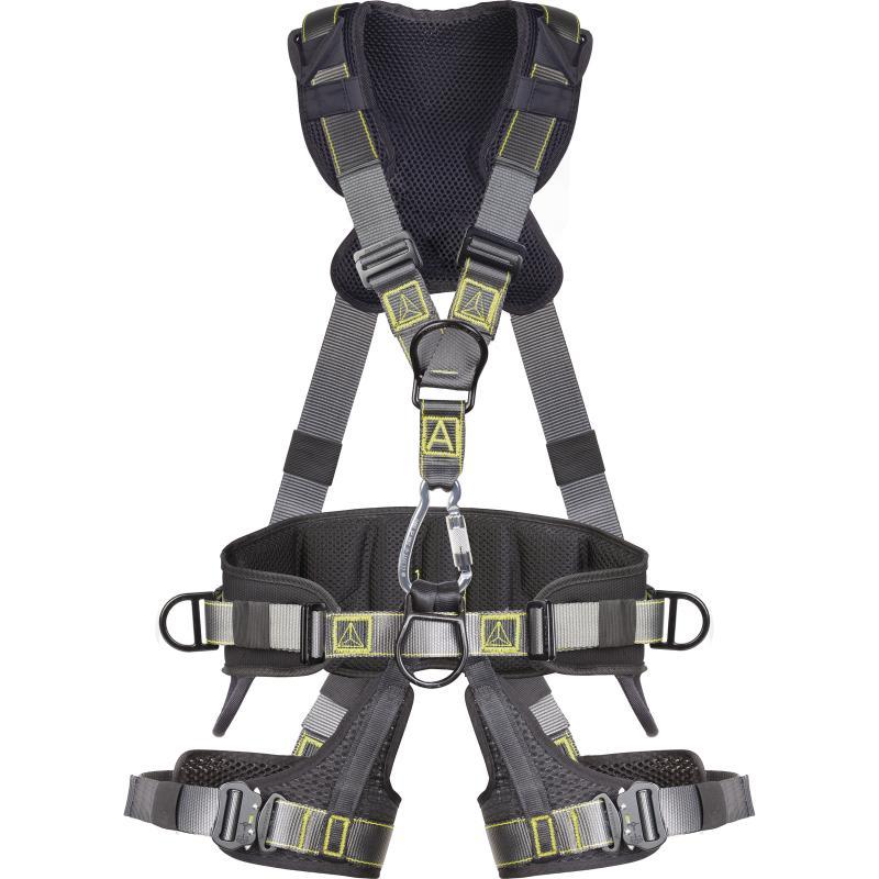 Harnais antichute avec ceinture à cuissardes - 5 points d'accrochage - har35r - bicolore avec boucles réglables_0