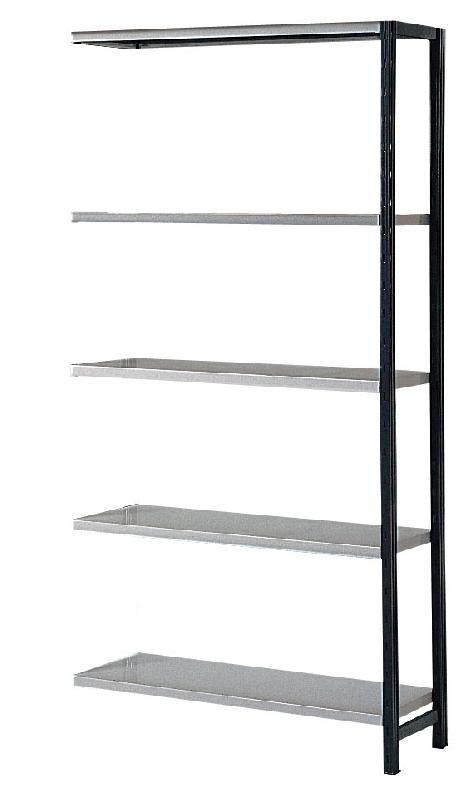 Kit suivant rayonnage universel peint claire voie h.2000 x l.970 x p.400 mm_0