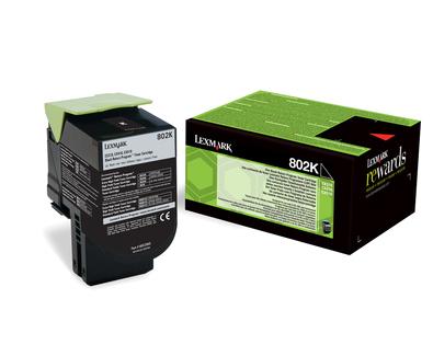 Lexmark 802K Original Noir 1 pièce(s)_0