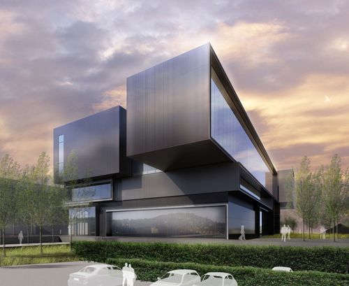 Maison préfabriquée en acier de 360 m2 - 6 chambres, bureaux, 3 salles de bain et 2 terrasses - ISKVILLA ISK360_0
