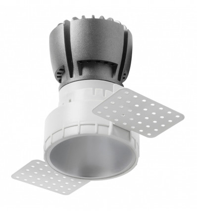 Plafonnier trimless NOK2T 1-10V, Push LED COB 12.8W 4000K blanc - Indeluz_0
