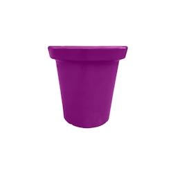 PLAST'UP ROTOMOULAGE Pot de fleurs rond xxl delight 200l - VIOLET - violet 0669014882110_0