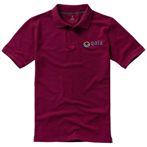 Polo manches courtes pour homme Calgary - maille piquée 100% coton 200 g/m² - col et poignets en tricot plat_0