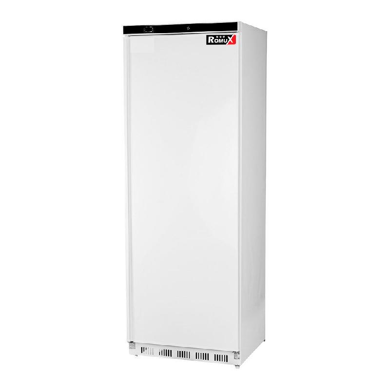 Romux® Armoire Réfrigérée Négative ABS 400 Litres 1 Porte 60 cm avec Refroidissement Statique avec Capacité de 400 L - 7 Étagères et 380 W - 8_0