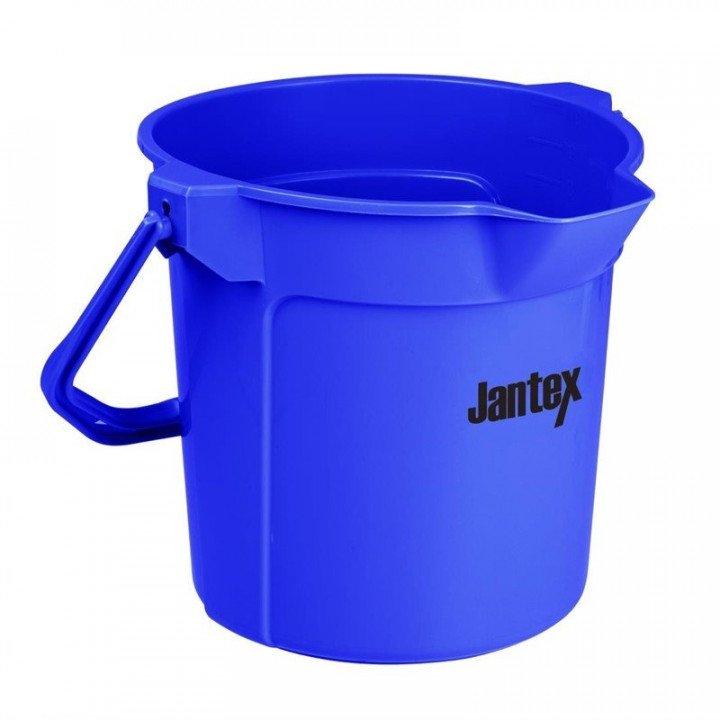 Seau gradué avec bec verseur 14 Litres, en polypropylène bleu_0
