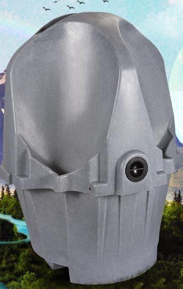 Urinoir autonome 4 places - en location - Sebach - en polyéthylène HDPE, 400L, idéal pour événements et chantiers_0