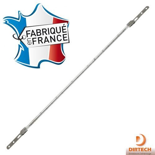 13765x/98 tube quartz infrarouge 2000w 400v 12x508mm réflecteur dirtech_0