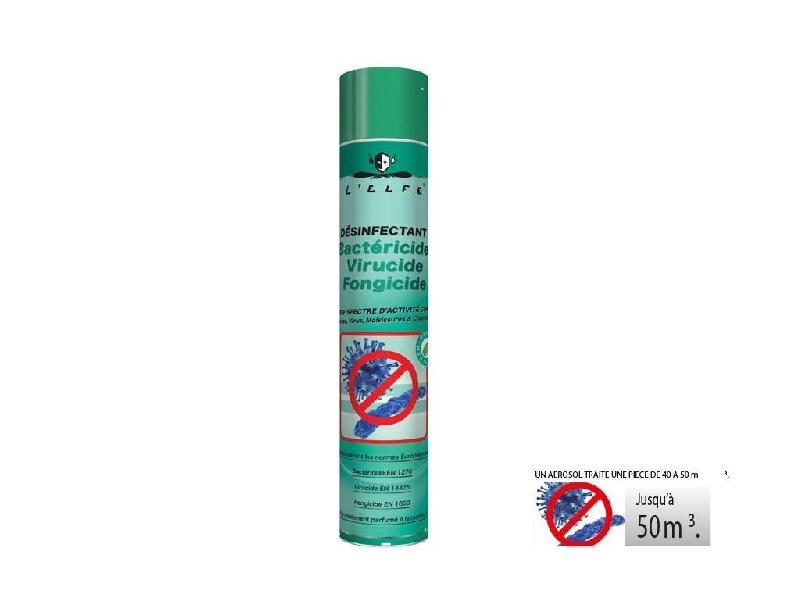 Aérosol de 750 ml désinfectant surfaces et assainissement de l'air - DSF-EF01/AE_0