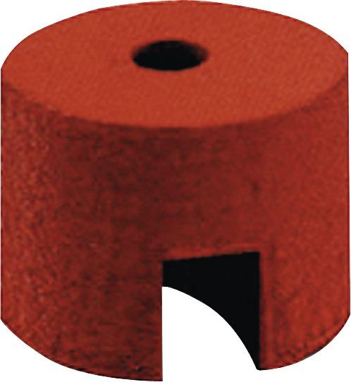 Aimant bouton D31,8xH25,4 mm - surface adhérence cannelée - adhérence 48 N - température maxi 450°C_0