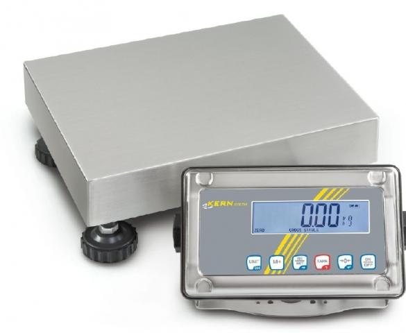 Balance plate-forme inox professionnelle étanche - Protection IP65 - Applications industrielles et hygiéniques_0