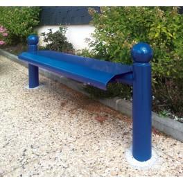 Banquette Lugano Boule - Réf. 8209172 - Acier perforé 2,5mm - Longueur 1768mm_0
