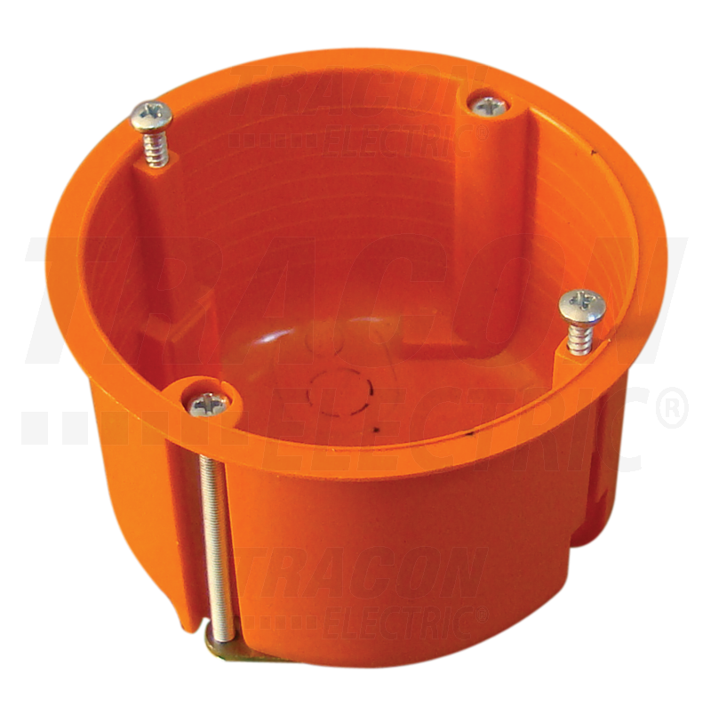 Boîtier de dérivation en plaque de plâtre - simple - orange - 65×45mm_0