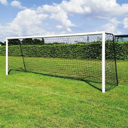 But de football mobile 8 joueurs - Paire en aluminium Ø102 mm - 6x2,10 m - Garantie 2 ans_0