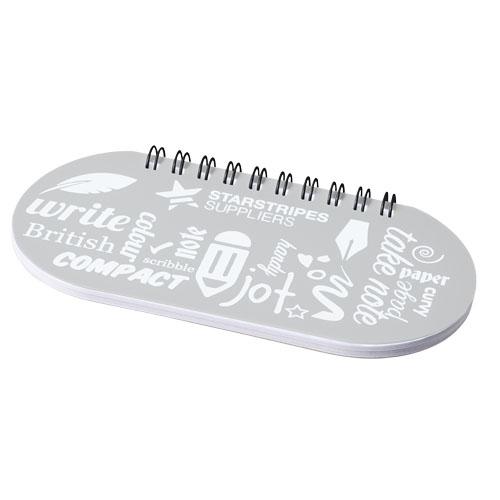 Cahier Capsule 21269010 - 50 feuilles vierges 80g/m² - Couverture polypropylène personnalisable_0