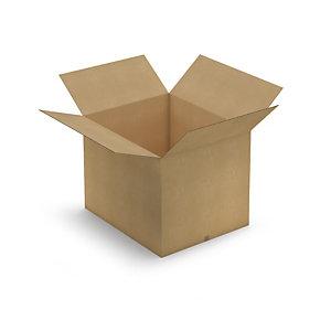 CAISSE CARTON BRUNE TRIPLE CANNELURE RAJA 117X97X90 CM