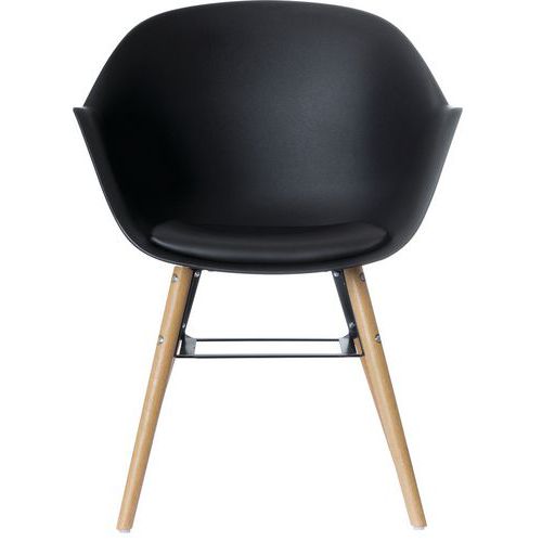 CHAISES WISEMAN HÊTRE ASSISE NOIRE MEET BY PAPERFLOW