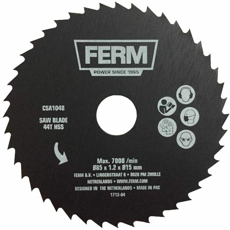 FERM Scie circulaire de précision 500 W CSM1043 - Bricolage