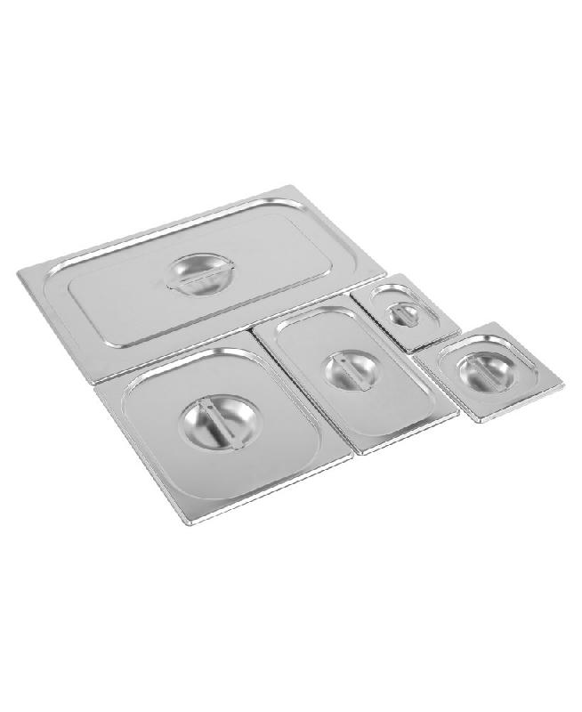 Cuistance - Couvercle gastronorme inox GN 1/6 - réf. 16GNL - inox 16GNL_0