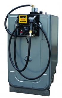 Cuve à gasoil double paroi 1000 litres - Uni Platine - Pompe 230V, 56 l/min - Référence 308384_0