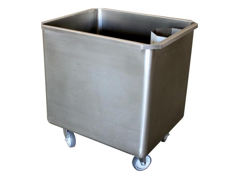 Cuve roulante inox 304, 150 L bonde+crepine 2 roul L2G_0